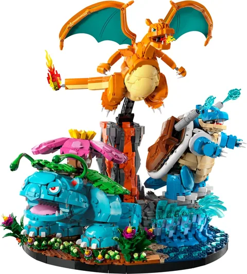 Venusaur, Charizard és Blastoise – Venusaur, Charizard és Blastoise közös talapzaton