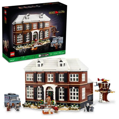 LEGO Ideas Home Alone – A doboz és a megépített modell