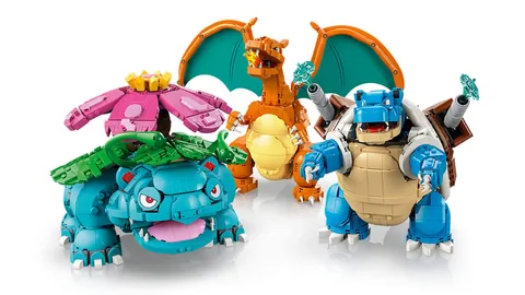 Venusaur, Charizard és Blastoise – Venusaur, Charizard és Blastoise egymás mellett