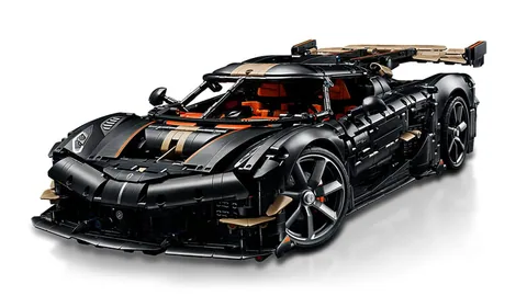 Koenigsegg Sadair's Spear szuperautó – A Koenigsegg elölről, ferde nézetből
