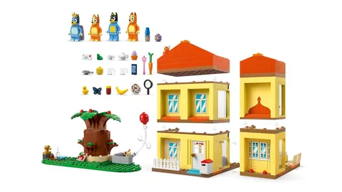 Bluey családi háza – A kiemelhető szobák