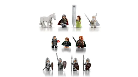 A Gyűrűk Ura: Minas Tirith – A szettben lévő minifigurák