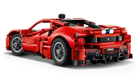Ferrari 488 Pista autó – Az autó félprofilból