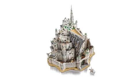 A Gyűrűk Ura: Minas Tirith – Minas Tirith hátulról, ferde nézetből