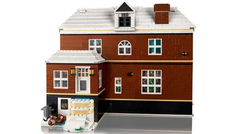 LEGO Ideas Home Alone – A ház hátulról