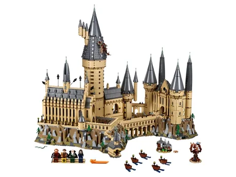 Roxfort kastély – A Roxfort kastély minifigurákkal