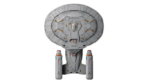 Star Trek: U.S.S. Enterprise NCC-1701-D – Az Enterprise felülről