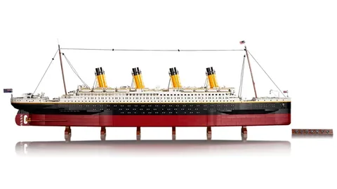 LEGO Titanic – A Titanic oldalnézetből