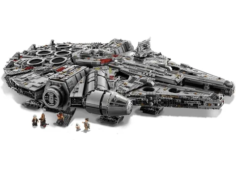 Millennium Falcon – gyűjtői kiadás – A Millennium Falcon oldalnézetből