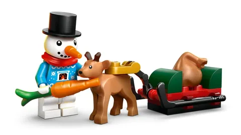 LEGO City Adventi naptár 2026 – Hóember és rénszarvasbébi szánnal