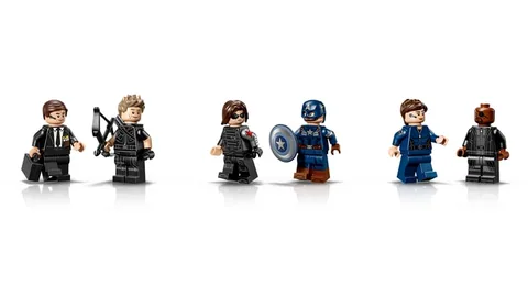 S.H.I.E.L.D. Helicarrier – A szettben lévő minifigurák