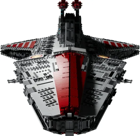 Venator-osztályú köztársasági támadó cirkáló – A Venator elölről, a parancsnoki híddal